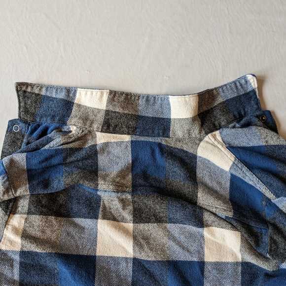 Vans Off The Wall Blue/Grey/White Flannel, Size S - Picture 15 of 16